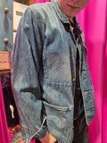 Carhartt chalk coat, Vintage Denim Large