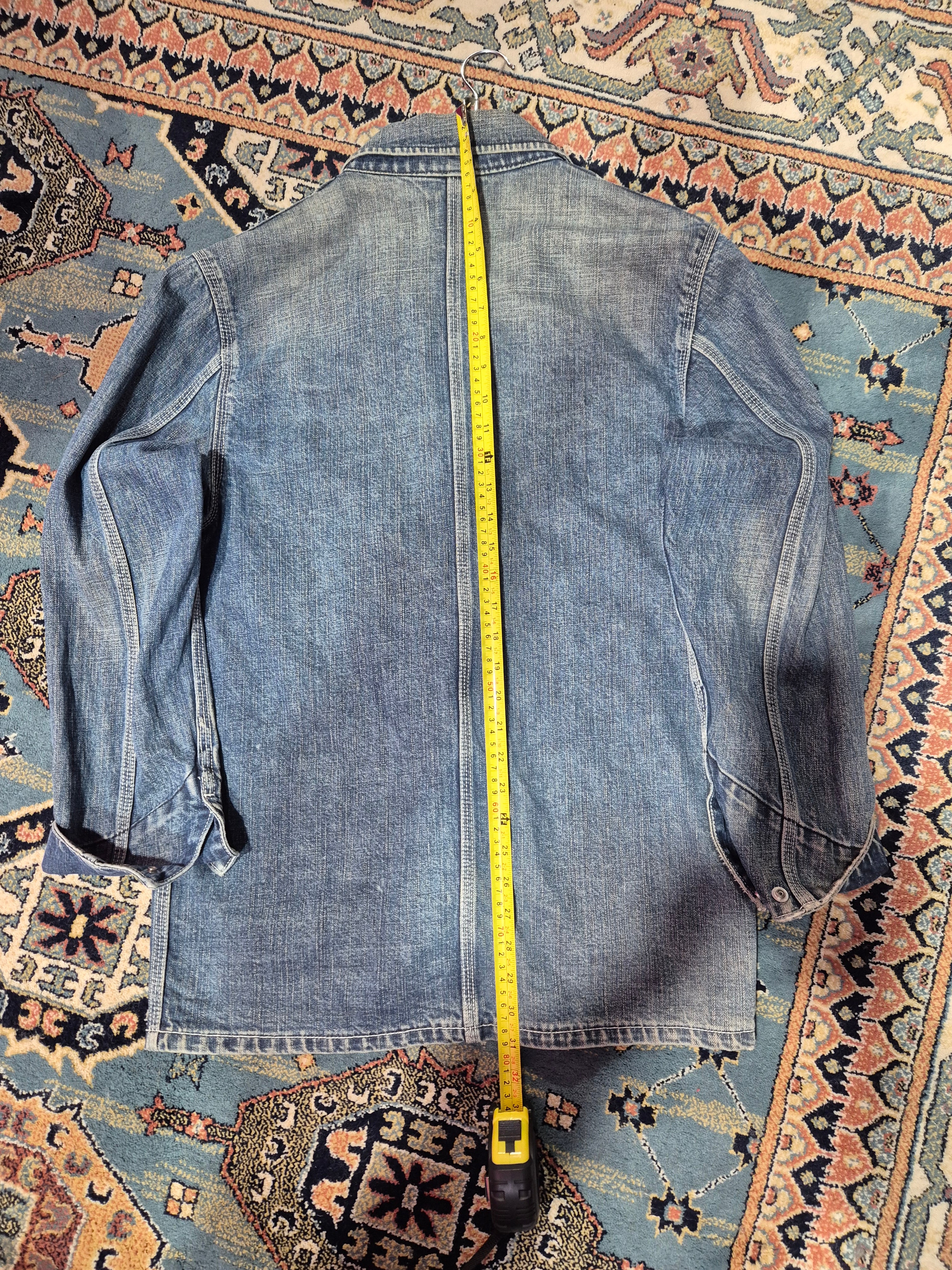 Carhartt chalk coat, Vintage Denim Large